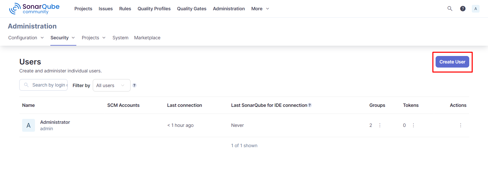 Secret Key SonarQube