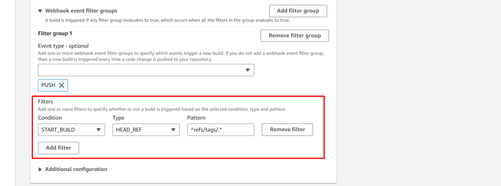 Create CodeBuild Project