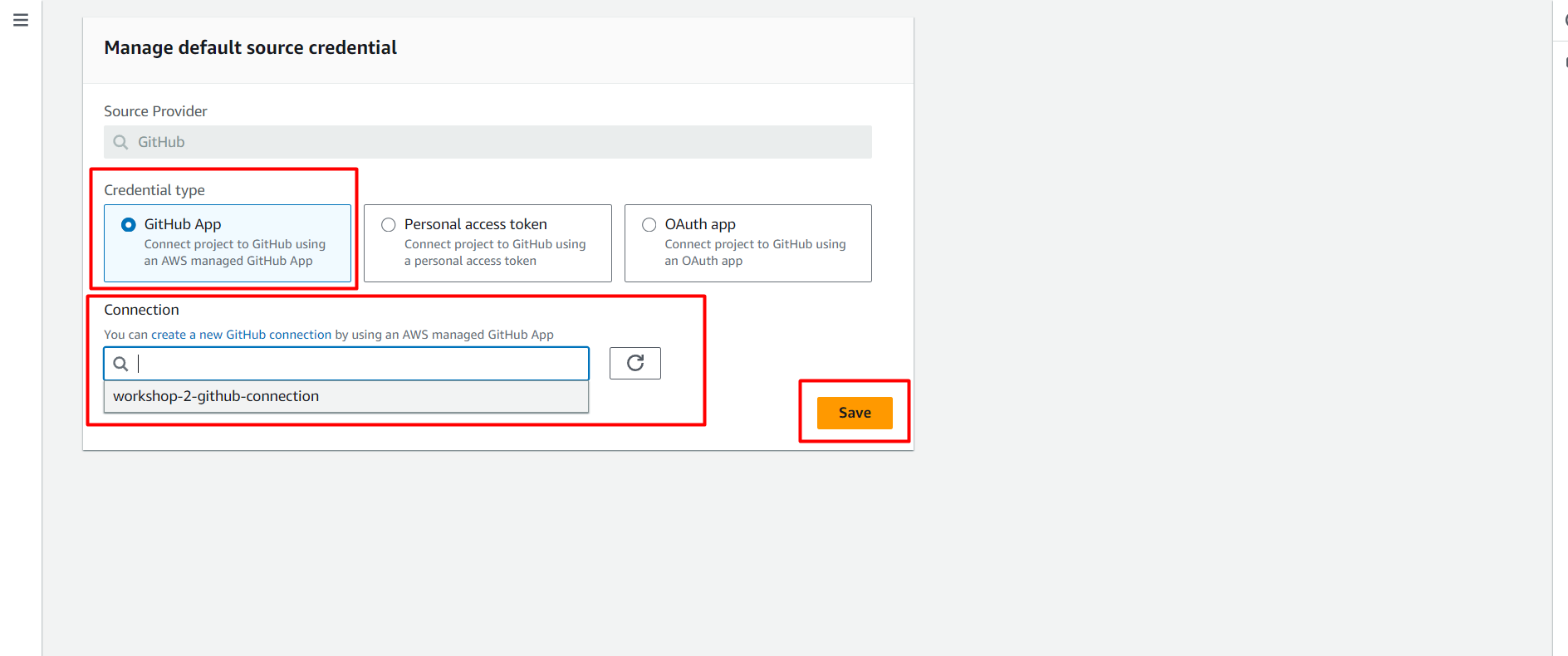 Create CodeBuild Project
