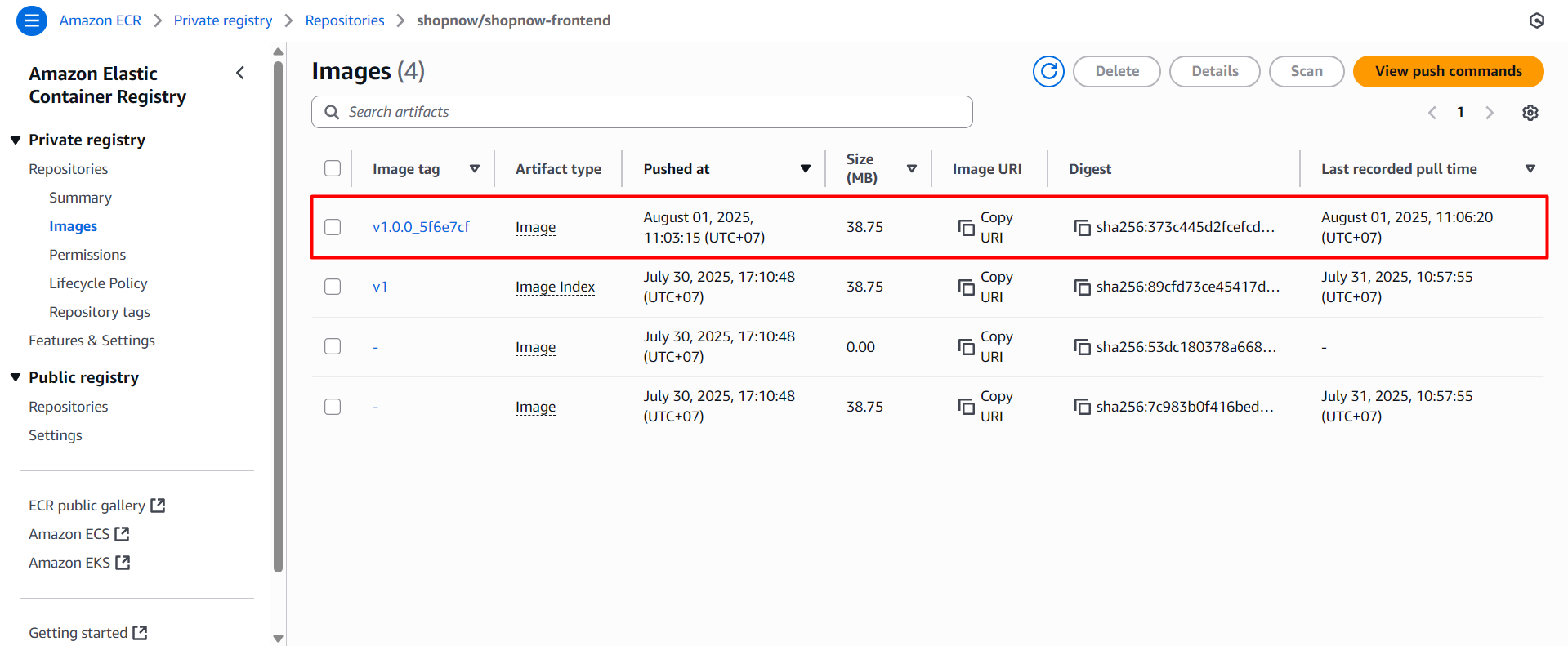 Create CodeBuild Project