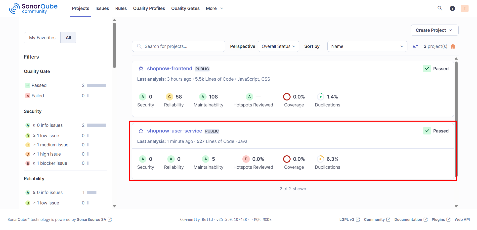Create CodeBuild Project