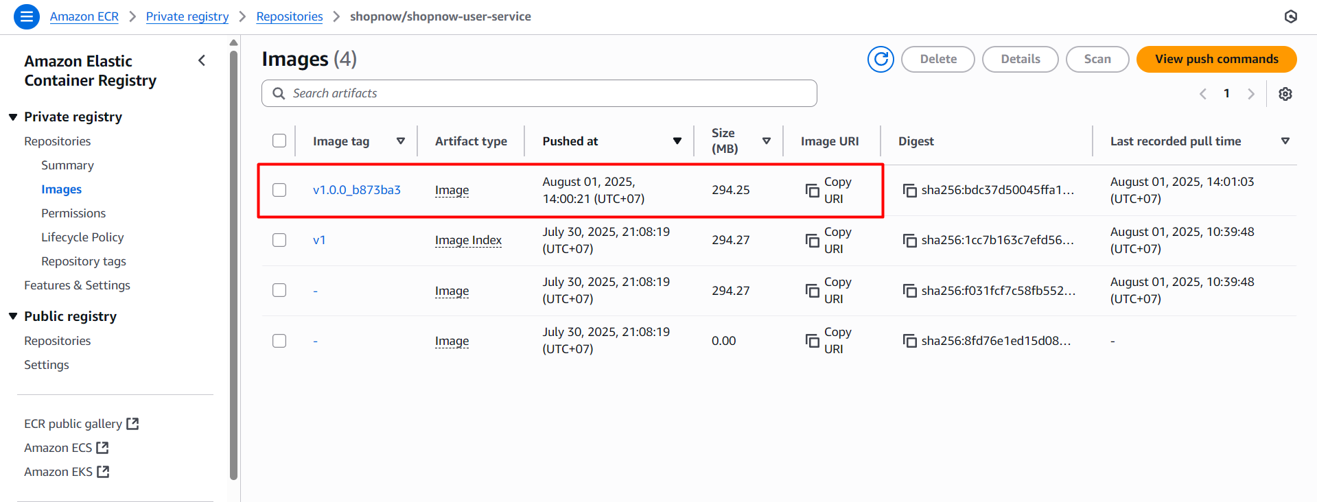 Create CodeBuild Project